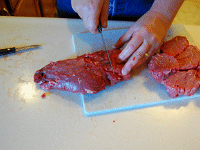 steak slicing