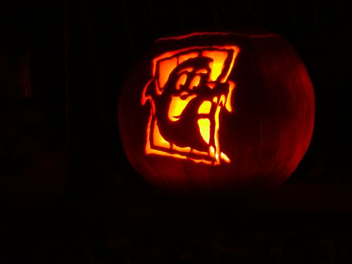 A well carved ghost - spooooky.